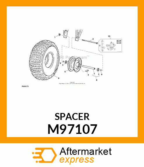 SPACER M97107