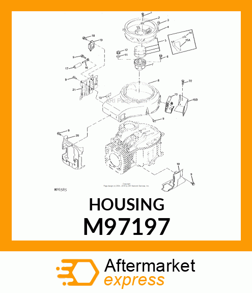 Housing Fan M97197