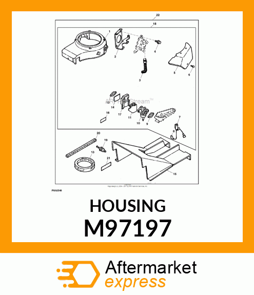 Housing Fan M97197