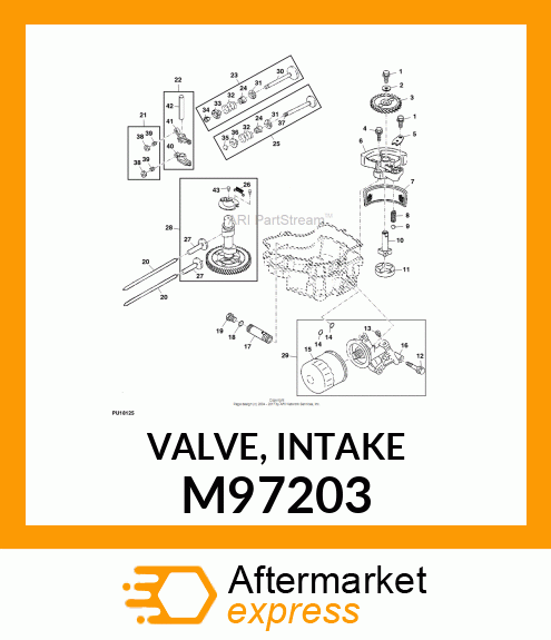 VALVE, INTAKE M97203