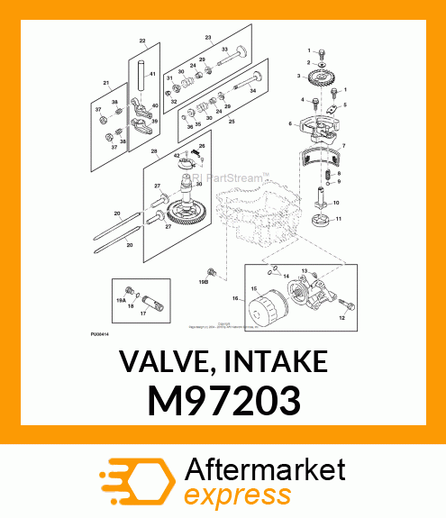 VALVE, INTAKE M97203