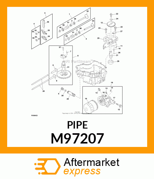 PIPE, DRAIN M97207