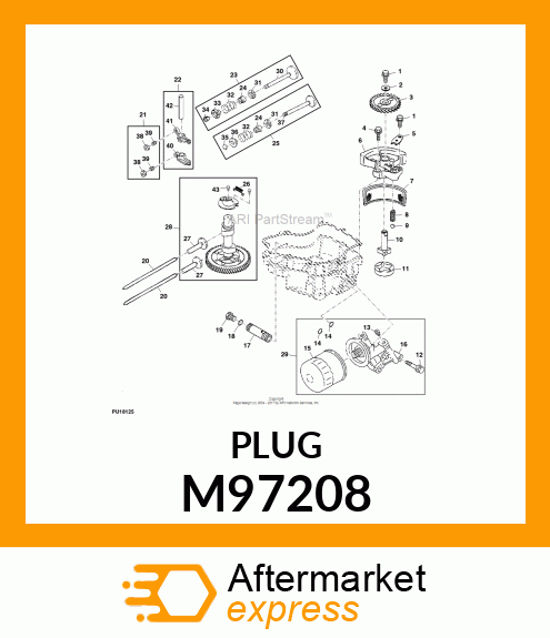 PLUG, DRAIN (M14 X 1.5) M97208