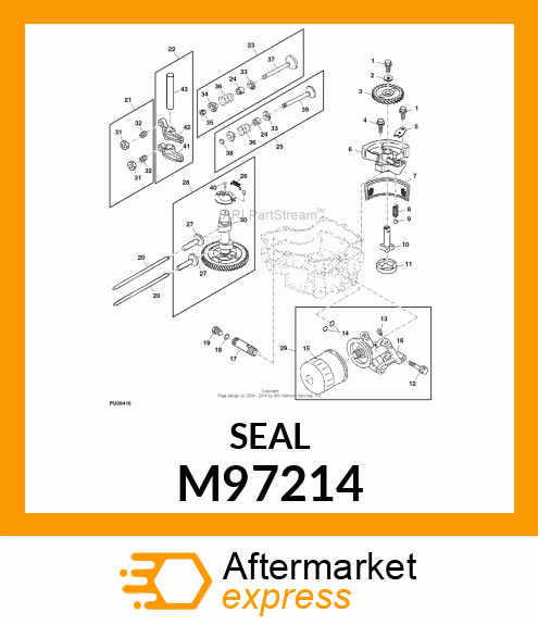 SEAL, OIL M97214