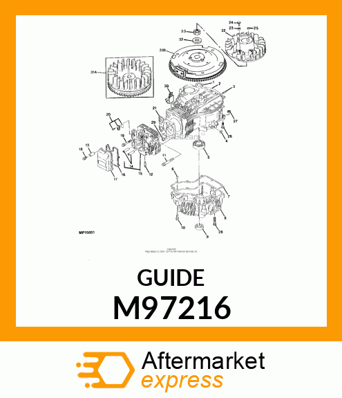 GUIDE, VALVE M97216