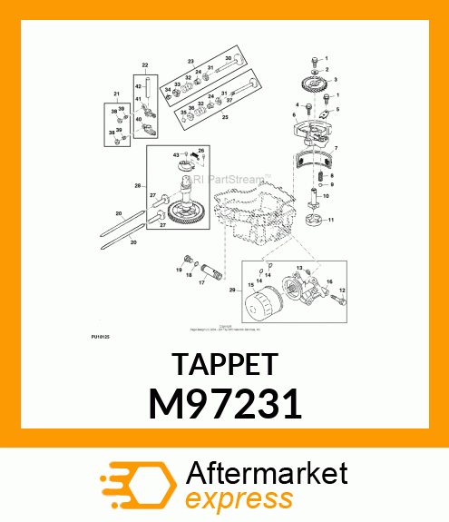 TAPPET M97231