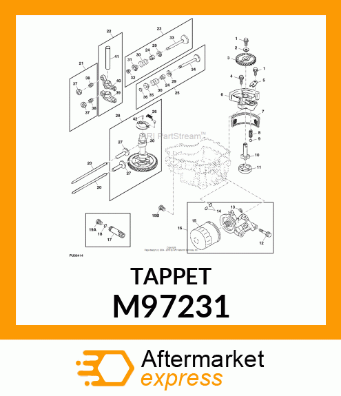 TAPPET M97231