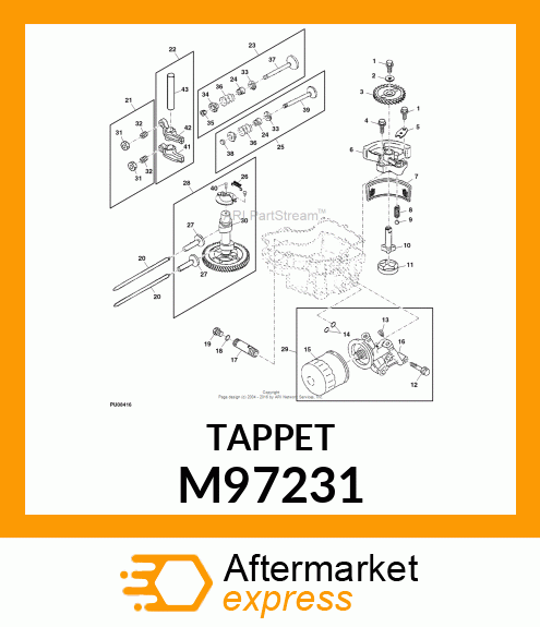 TAPPET M97231