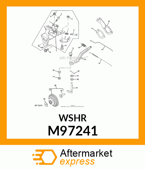 WASHER 6.5 X 11.5 X 2.00 M97241