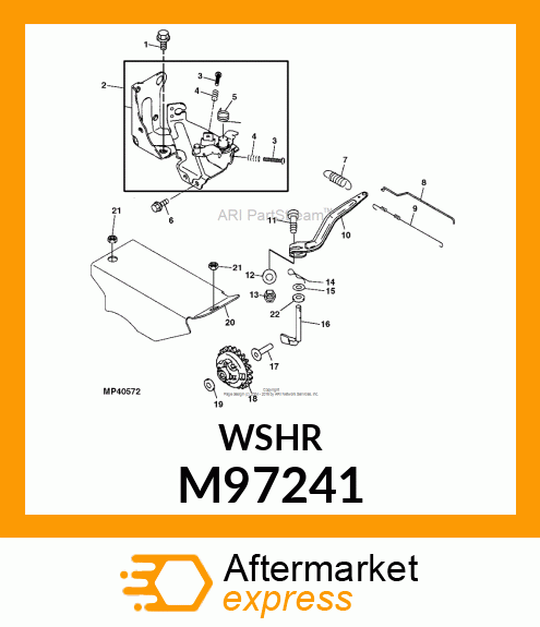 WASHER 6.5 X 11.5 X 2.00 M97241