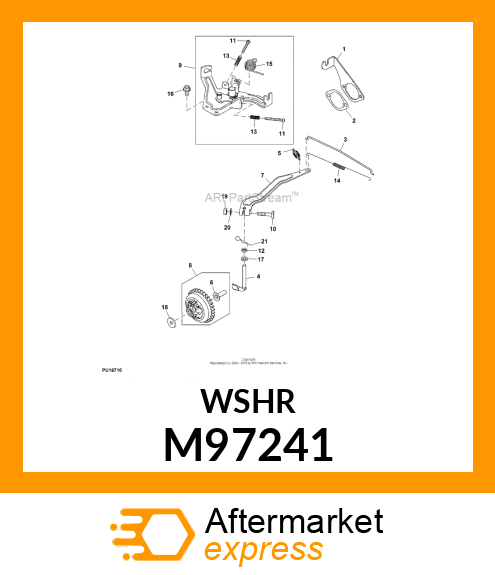 WASHER 6.5 X 11.5 X 2.00 M97241