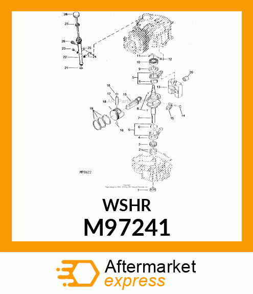 WASHER 6.5 X 11.5 X 2.00 M97241