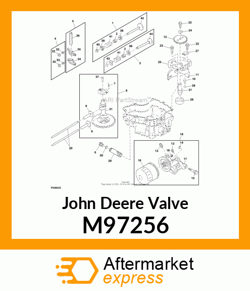 VALVE, EXHAUST M97256