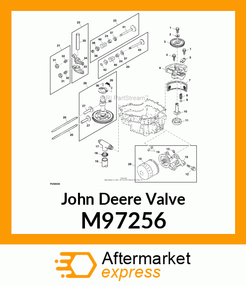 VALVE, EXHAUST M97256