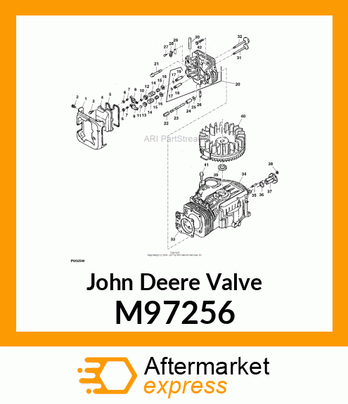 VALVE, EXHAUST M97256