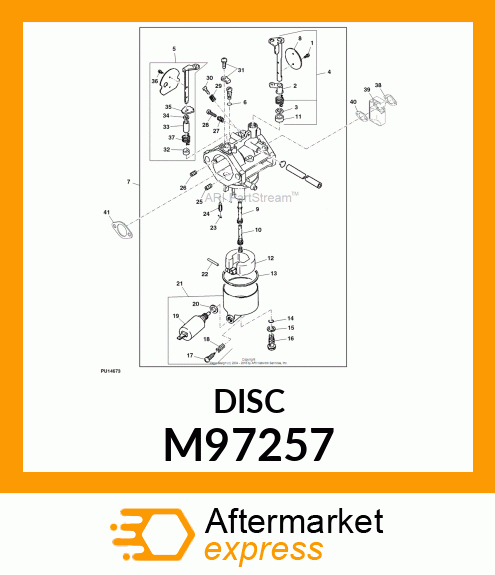 VALVE, THROTTLE, #120 M97257