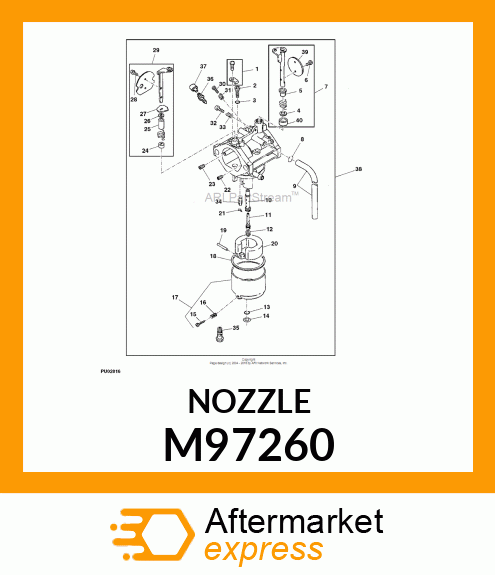 Nozzle M97260