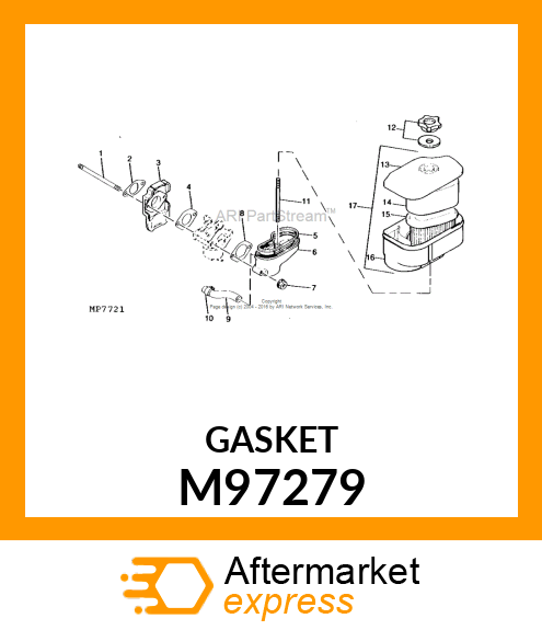 GASKET, GASKET M97279