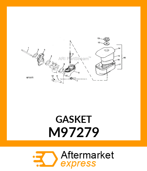 GASKET, GASKET M97279