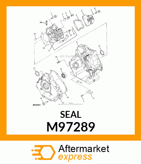 SEAL, OIL M97289