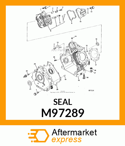 SEAL, OIL M97289