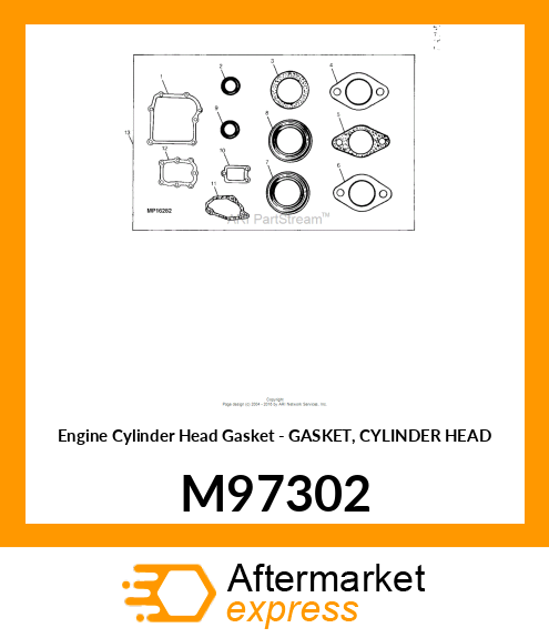 Gasket Cylinder Head M97302