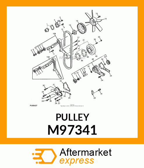 PULLEY M97341