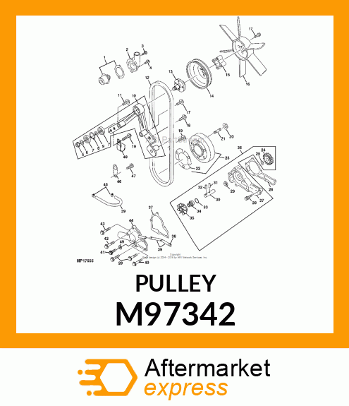 PULLEY M97342