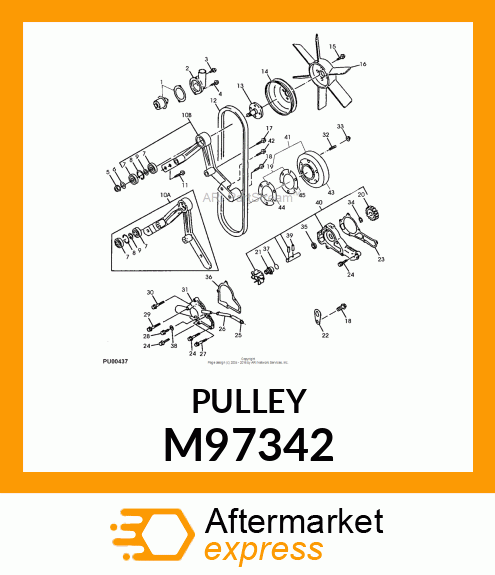 PULLEY M97342