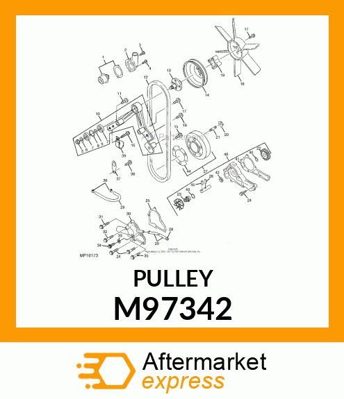 PULLEY M97342