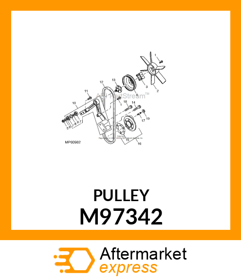 PULLEY M97342