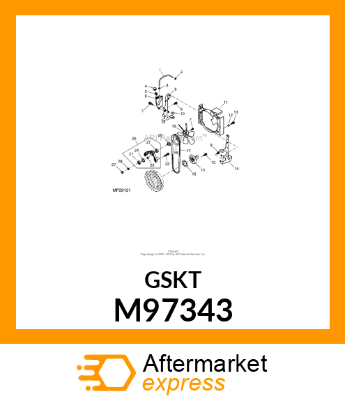 SPACER, SPACER, 12MM ID 18MM OD X 1 M97343