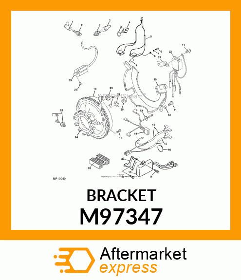 BRACKET M97347