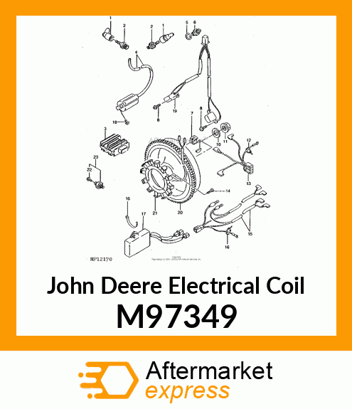 COIL, ELECTRICAL M97349