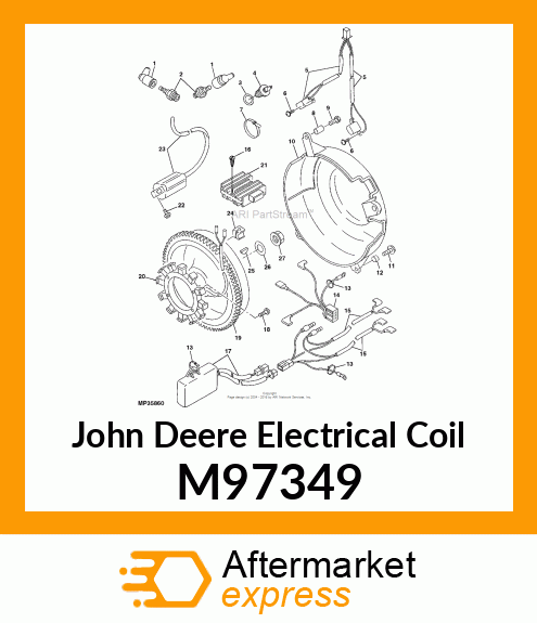 COIL, ELECTRICAL M97349