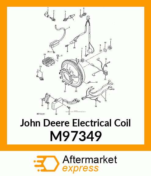 COIL, ELECTRICAL M97349