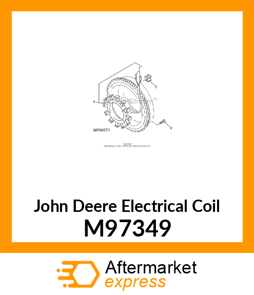 COIL, ELECTRICAL M97349