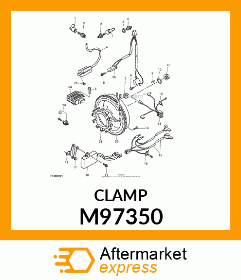 CLAMP M97350