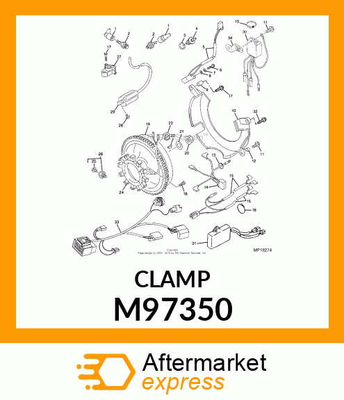 CLAMP M97350