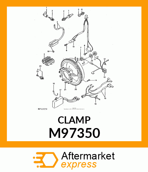 CLAMP M97350