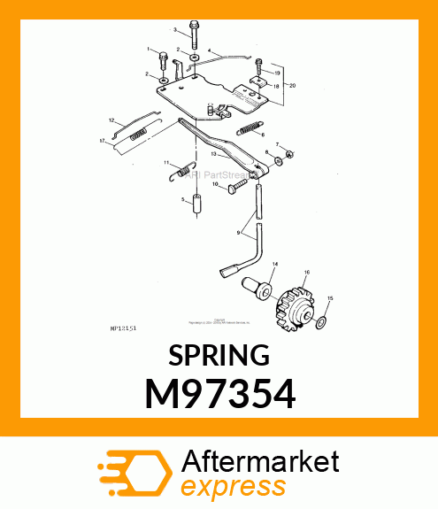 SPRING M97354