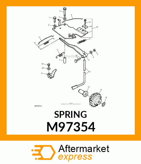 SPRING M97354