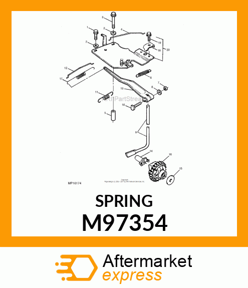 SPRING M97354