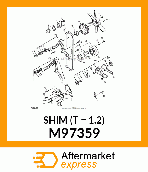 SHIM (T = 1.2) M97359