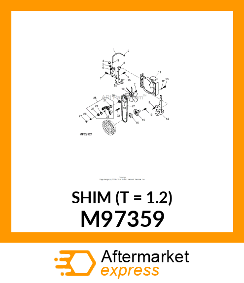 SHIM (T = 1.2) M97359