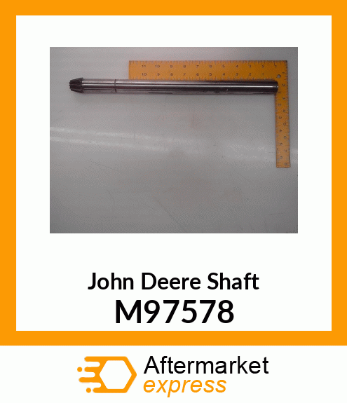 SHAFT, PINION M97578