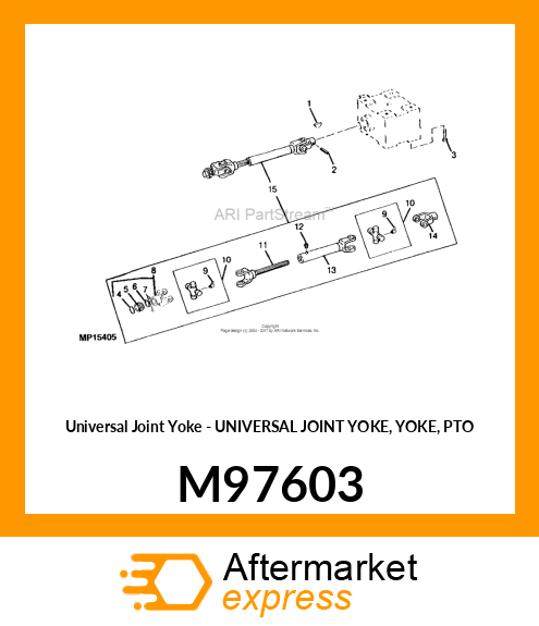 Universal Joint Yoke M97603