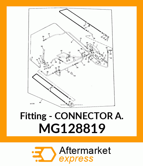 Fitting - CONNECTOR A. MG128819