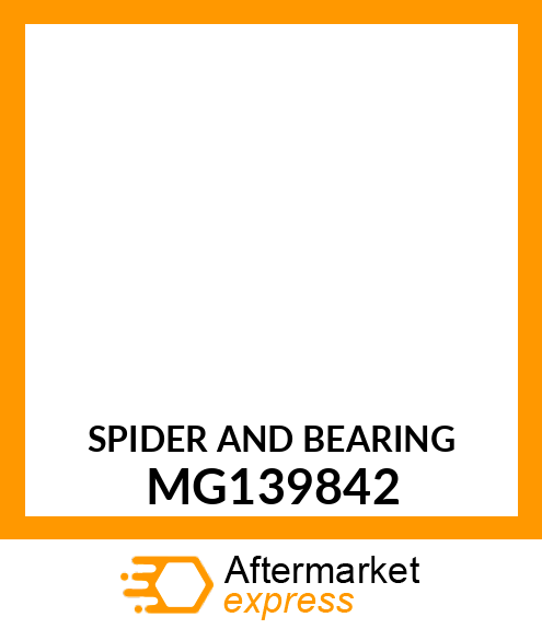 SPIDER AND BEARING MG139842