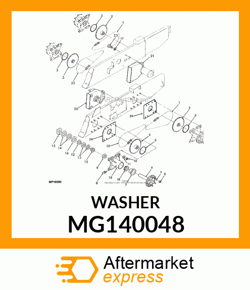 WASHER, LOCK MG140048